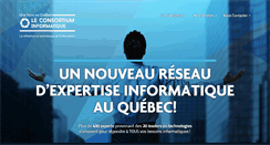 Desktop Screenshot of leconsortium.ca
